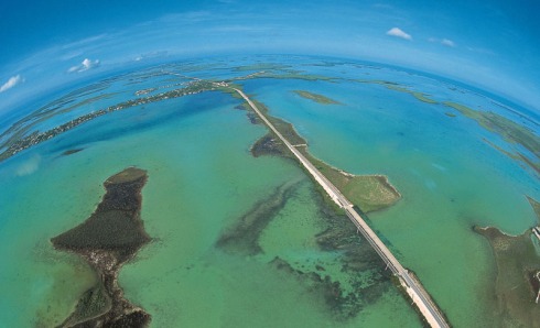 THE HIGHWAY THAT GOES TO SEA CONNECTS KEY WEST TO THE MAINLAND OF FLORIDA