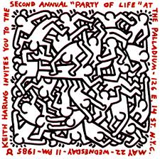 PG Flyer by Keith Haring